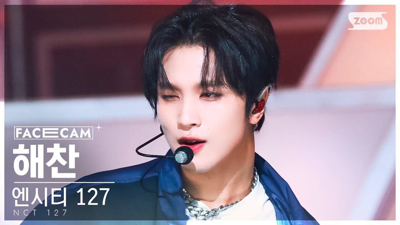 [페이스캠4K] 엔시티 127 해찬 '질주' (NCT 127 HAECHAN '2 Baddies' FaceCam) @SBS Inkigayo 221002 - YouTube