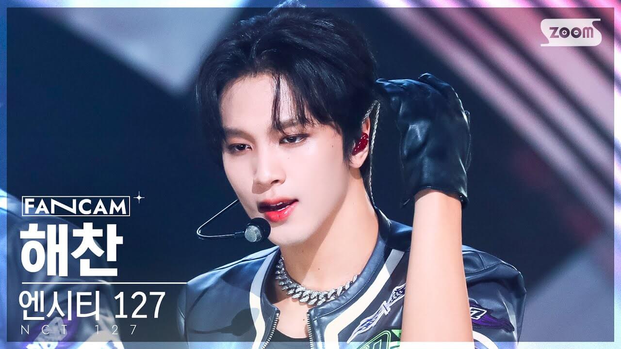 [안방1열 직캠4K] 엔시티 127 해찬 'Faster' (NCT 127 HAECHAN FanCam) @SBS Inkigayo 221002 - YouTube