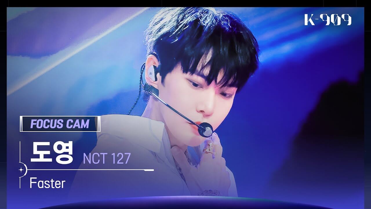 [909 포커스캠 4K] NCT 127 도영 직캠 'Faster' (NCT 127 DOYOUNG FanCam) | @JTBC K-909 220924