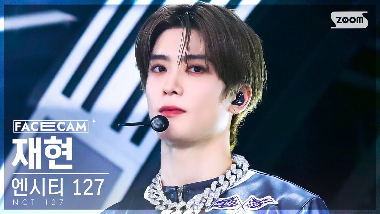 [페이스캠4K] NCT 127 재현 'Faster' (NCT 127 JAEHYUN FaceCam) @SBS Inkigayo 221002