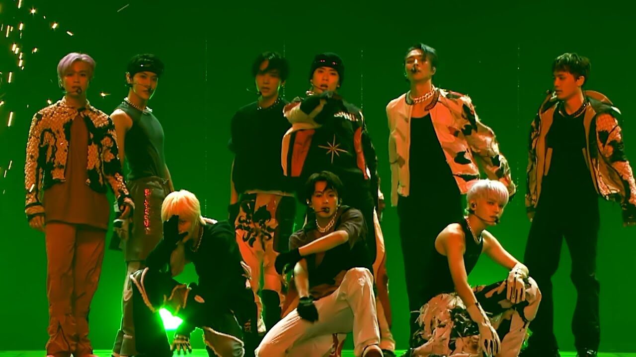 NCT 127 엔시티 127 '질주 (2 Baddies)' Live Stage @COMEBACKSHOW- FASTER