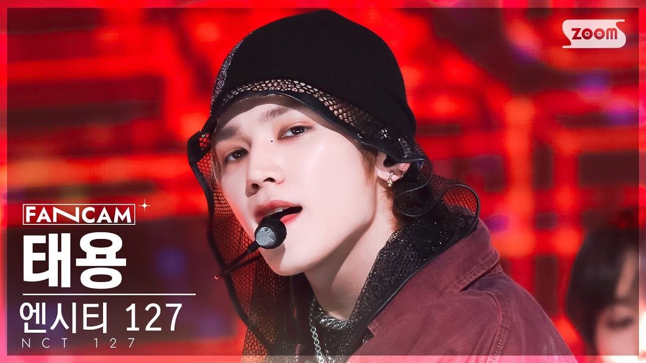 [안방1열 직캠4K] 엔시티 127 태용 'Ay-Yo' (NCT 127 TAEYONG FanCam) @SBS Inkigayo 230212 - YouTube