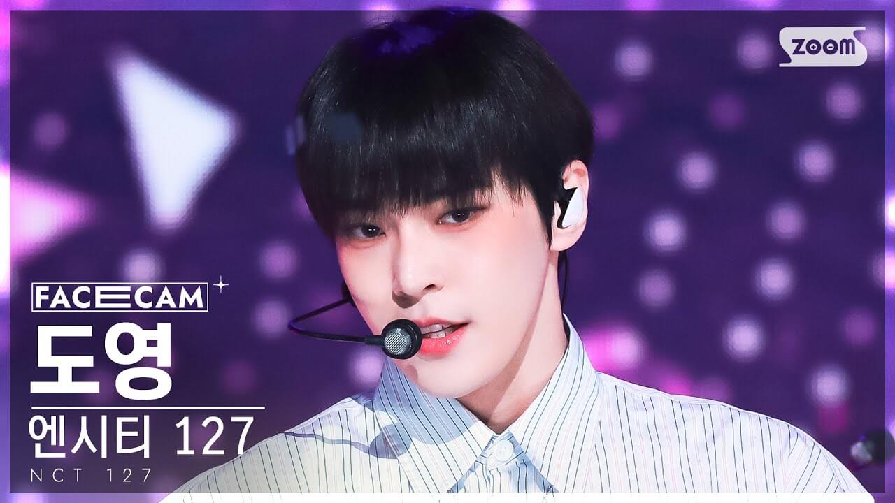 [페이스캠4K] 엔시티 127 도영 'DJ' (NCT 127 DOYOUNG FaceCam) @SBS Inkigayo 230212 - YouTube