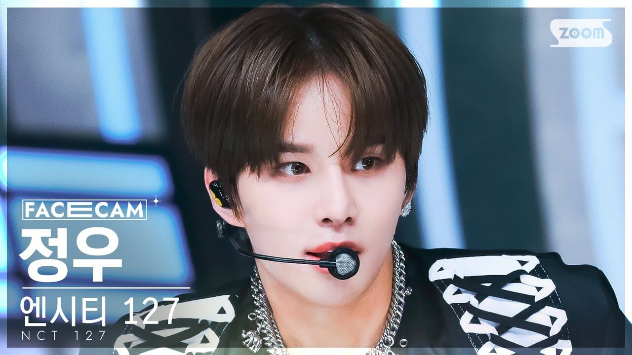 [페이스캠4K] 엔시티 127 정우 'Fact Check (불가사의; 不可思議)' (NCT 127 JUNGWOO FaceCam) @SBS Inkigayo 231015 - YouTube