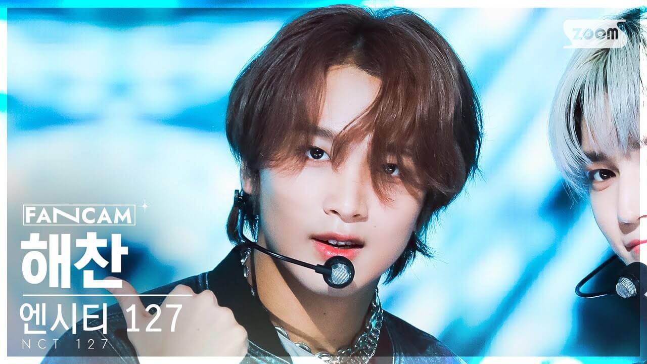 [안방1열 직캠4K] 엔시티 127 해찬 '행진' (NCT 127 HAECHAN 'Parade' FanCam) @SBS Inkigayo 231015 - YouTube