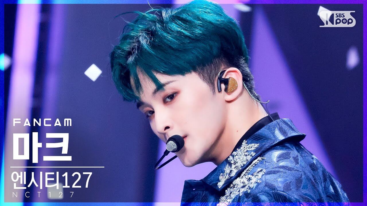 [안방1열 직캠4K] 엔시티127 마크 'Prologue+Favorite(Vampire)' (NCT127 MARK FanCam)│@SBS Inkigayo_2021.10.31. - YouTube