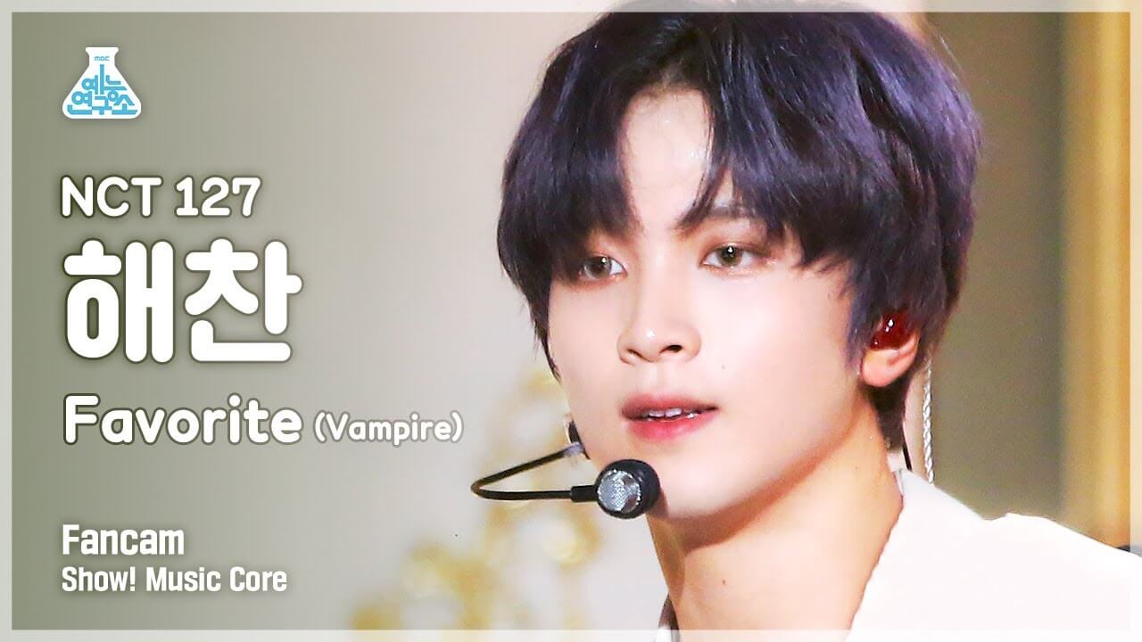 [예능연구소 4K] 엔시티 127 해찬 직캠 'Favorite (Vampire)' (NCT 127 HAECHAN FanCam) @Show!MusicCore 211030 - YouTube