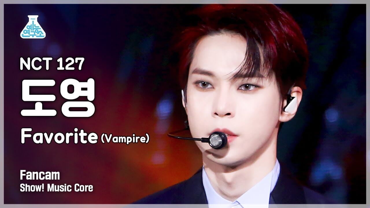 [예능연구소 4K] NCT 127 도영 직캠 'Favorite (Vampire)' (NCT 127 DOYOUNG FanCam) @Show!MusicCore 211106 - YouTube