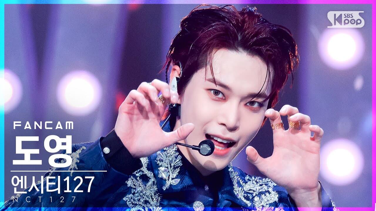 [안방1열 직캠4K] 엔시티127 도영 'Prologue+Favorite(Vampire)' (NCT127 DOYOUNG FanCam)│@SBS Inkigayo_2021.10.31.