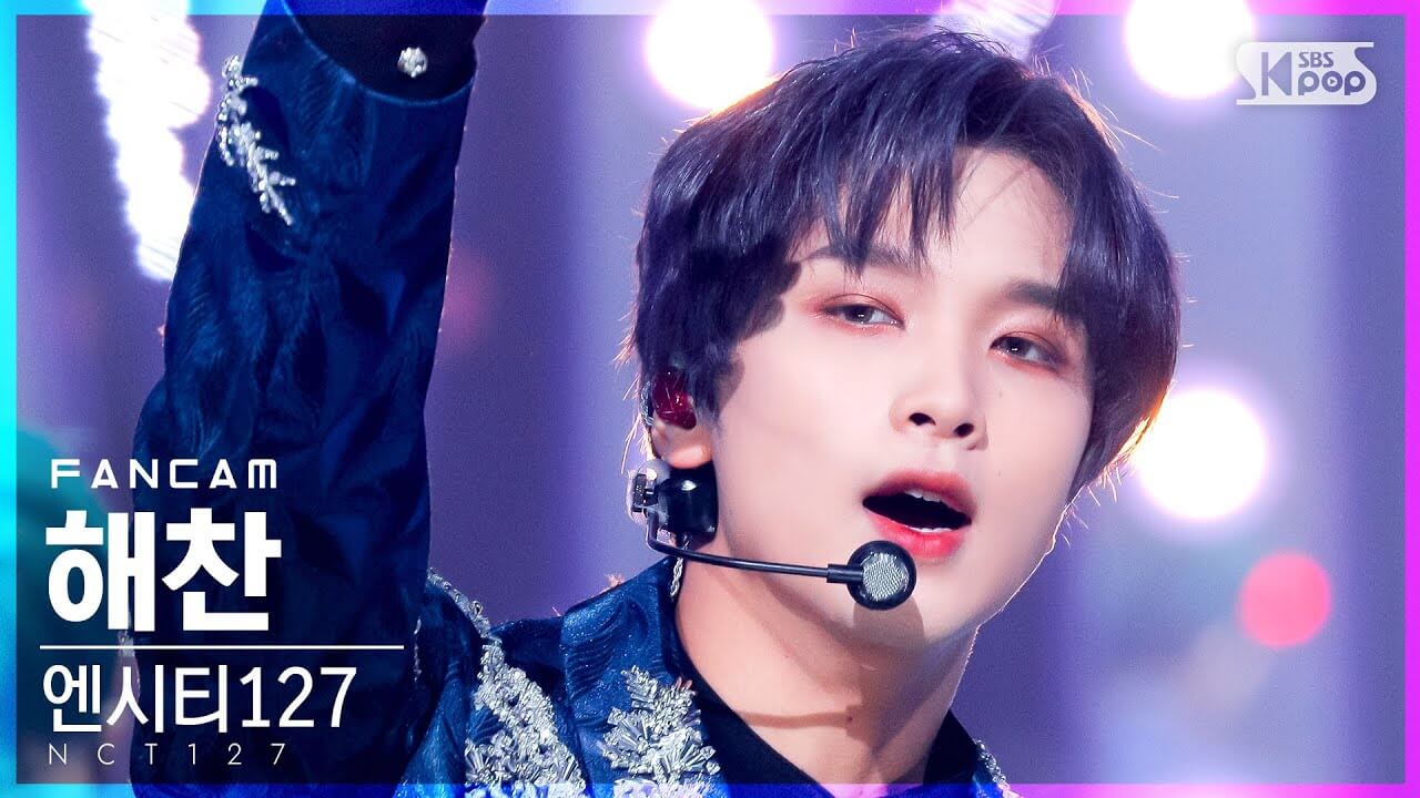 [안방1열 직캠4K] 엔시티127 해찬 'Prologue+Favorite(Vampire)' (NCT127 HAECHAN FanCam)│@SBS Inkigayo_2021.10.31