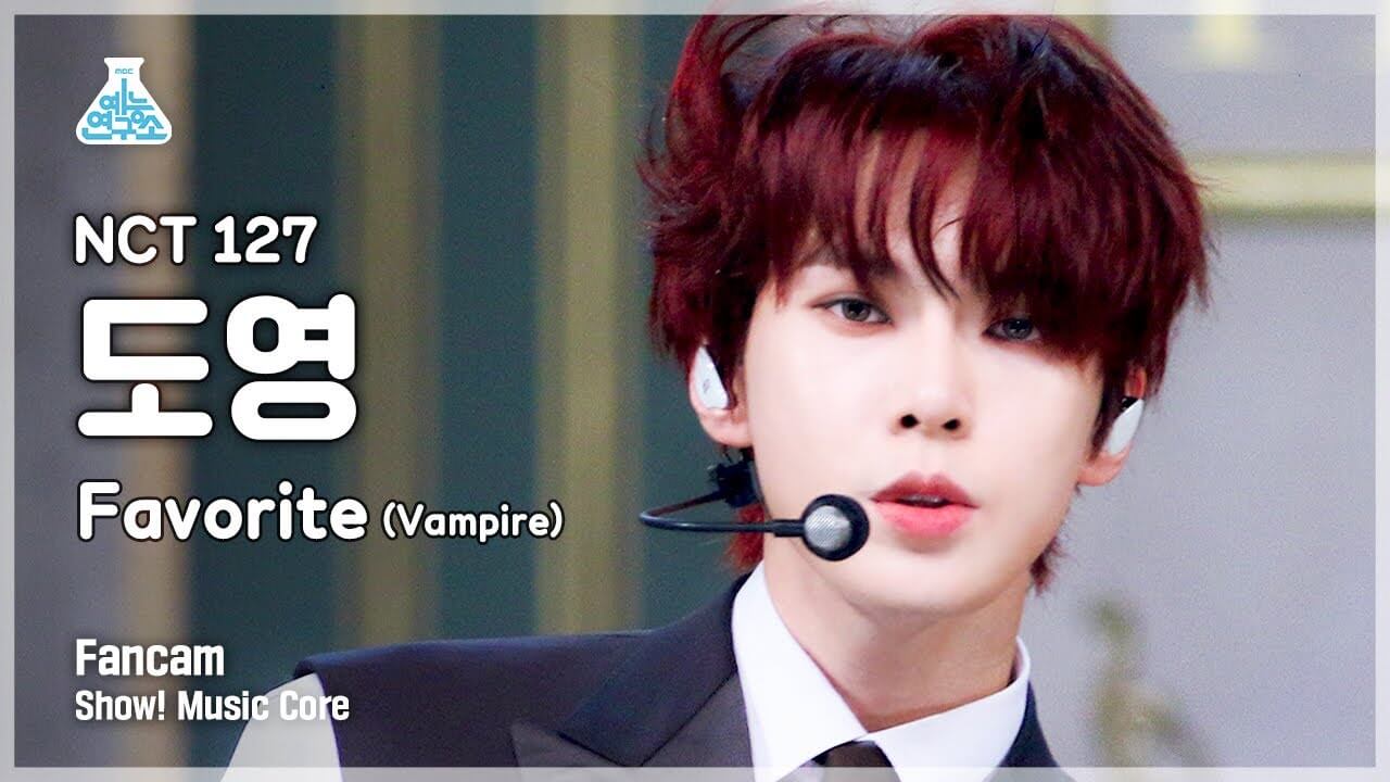 [예능연구소 4K] 엔시티 127 도영 직캠 'Favorite (Vampire)' (NCT 127 DOYOUNG FanCam) @Show!MusicCore 211030 - YouTube