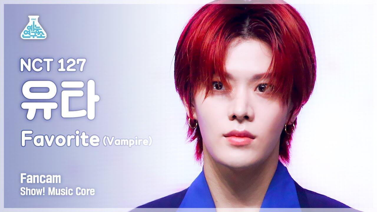 [예능연구소 4K] NCT 127 유타 직캠 'Favorite (Vampire)' (NCT 127 YUTA FanCam) @Show!MusicCore 211106 - YouTube