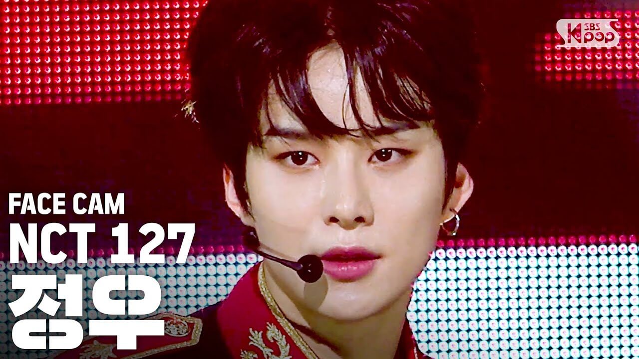 [페이스캠4K] NCT127 정우 'Punch' (NCT127 JUNGWOO FaceCam)│@SBS Inkigayo_2020.5.31