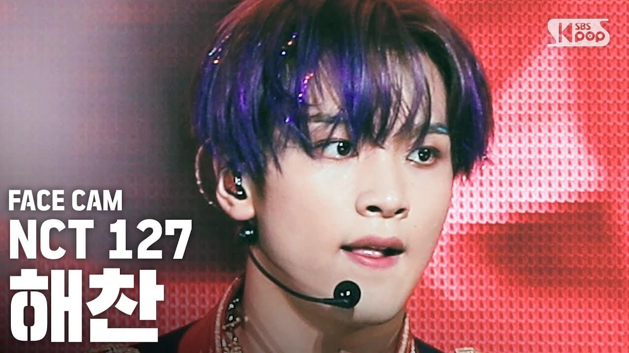 [페이스캠4K] NCT127 해찬 'Punch' (NCT127 HAECHAN FaceCam)│@SBS Inkigayo_2020.5.31 - YouTube