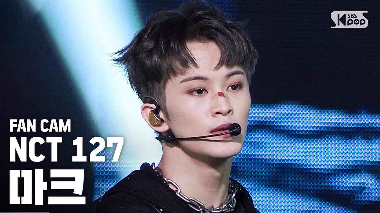 [안방1열 직캠4K] NCT127 마크 'Punch' (NCT127 MARK Fancam)│@SBS Inkigayo_2020.6.7 - YouTube