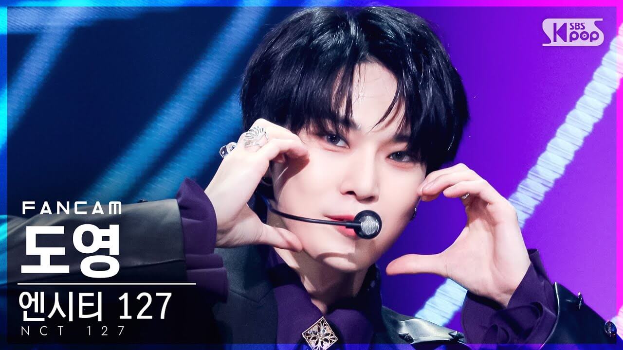 [안방1열 직캠4K] 엔시티 127 도영 'Sticker' (NCT 127 DOYOUNG FanCam)│@SBS Inkigayo_2021.09.26. - YouTube