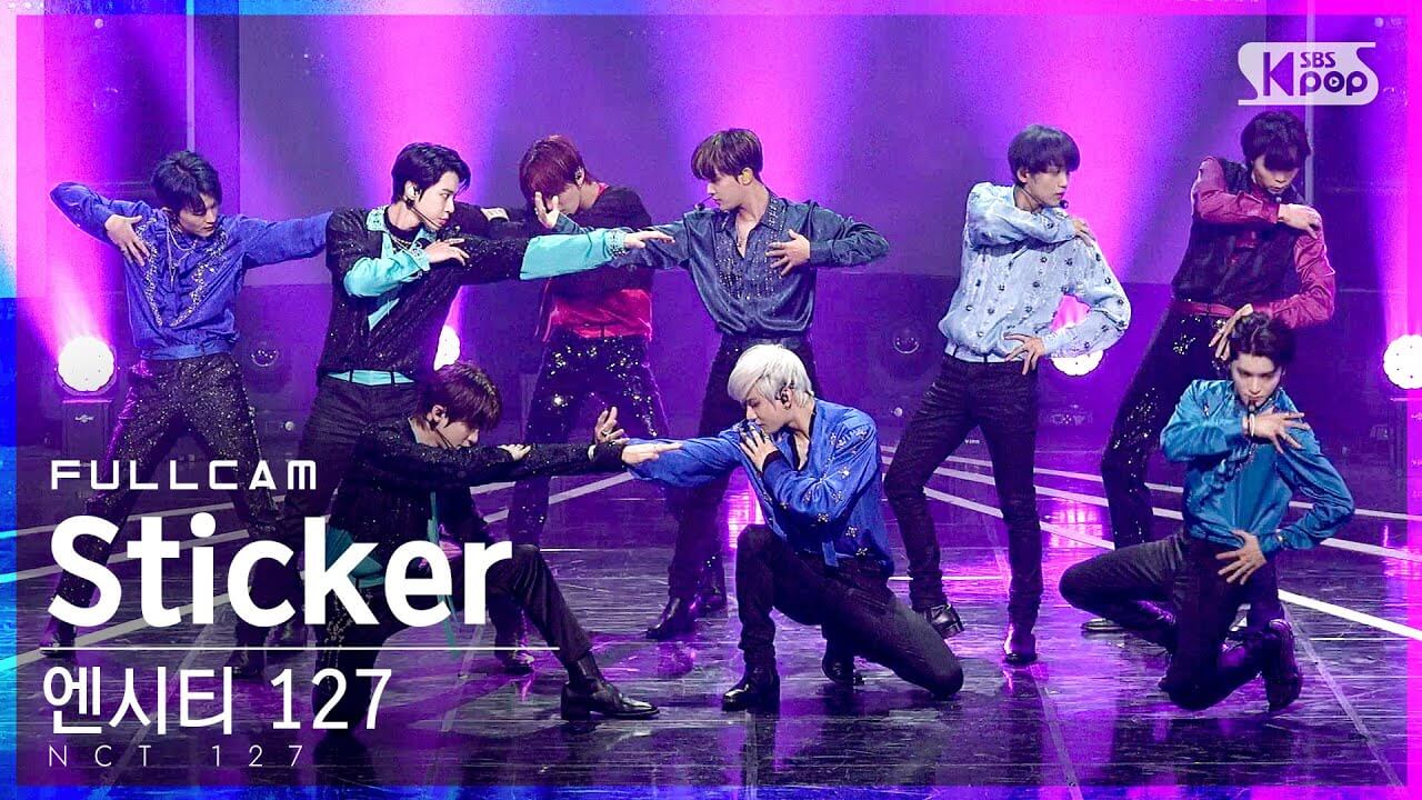 [안방1열 직캠4K] 엔시티 127 'Sticker' 풀캠 (NCT 127 Full Cam)│@SBS Inkigayo_2021.10.03. - YouTube