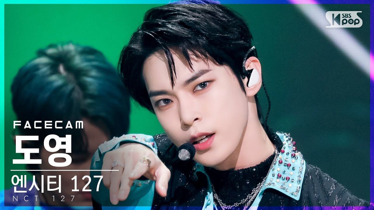 [페이스캠4K] 엔시티 127 도영 'Sticker' (NCT 127 DOYOUNG FaceCam)│@SBS Inkigayo_2021.10.03.