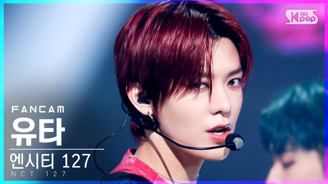 [안방1열 직캠4K] 엔시티 127 유타 'Sticker' (NCT 127 YUTA FanCam)│@SBS Inkigayo_2021.10.03. - YouTube