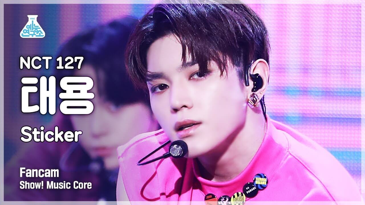 [예능연구소 4K] 엔시티 127 태용 직캠 'Sticker' (NCT 127 TAEYONG FanCam) @Show!MusicCore 210925 - YouTube