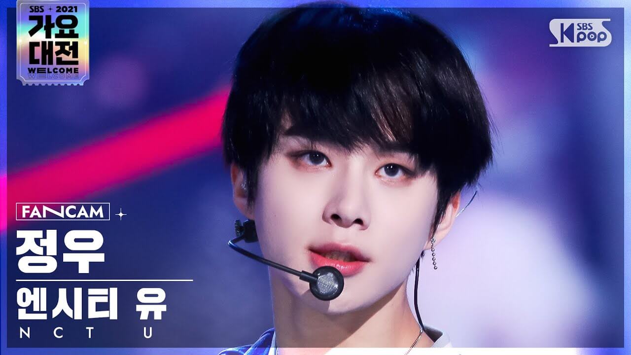 [2021 가요대전 4K] 엔시티 유 정우 'Universe' (NCT U JUNGWOO FanCam)│@SBS Gayo Daejeon_2021.12.25.