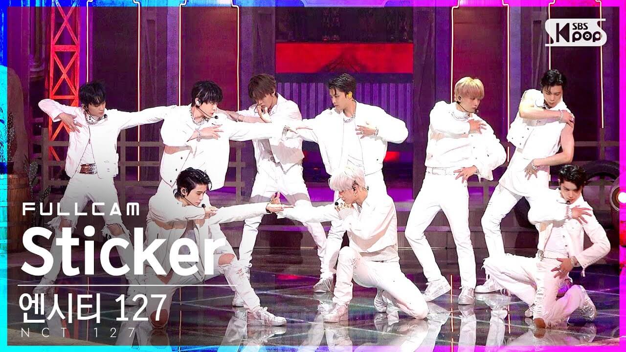 [안방1열 직캠4K] 엔시티 127 'Sticker' 풀캠 (NCT 127 Full Cam)│@SBS Inkigayo_2021.09.19. - YouTube