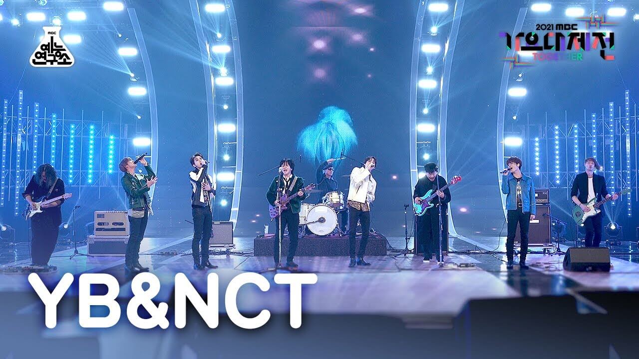 [가요대제전 4K 직캠] YB X 태일,도영,정우,해찬 '나는 나비' (YB X NCT127 FanCam) @MBCMusicFestival_211231 #예능연구소직캠