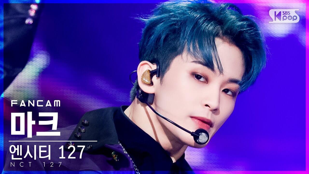 [안방1열 직캠4K] 엔시티 127 마크 'Sticker' (NCT 127 MARK FanCam)│@SBS Inkigayo_2021.09.26. - YouTube