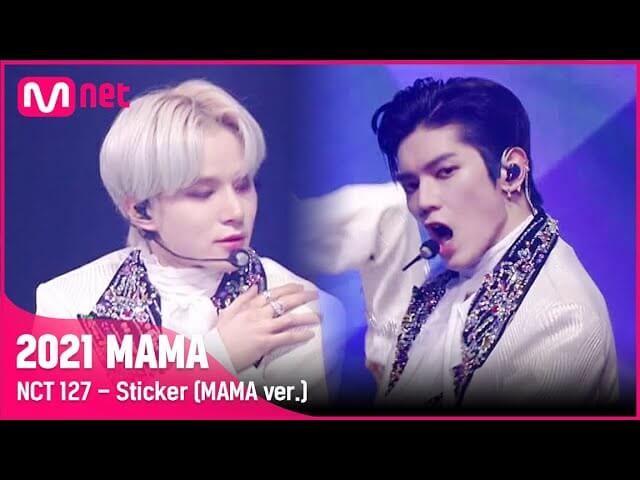 [2021 MAMA] NCT 127 - Sticker (MAMA ver.) | Mnet 211211 방송 - YouTube