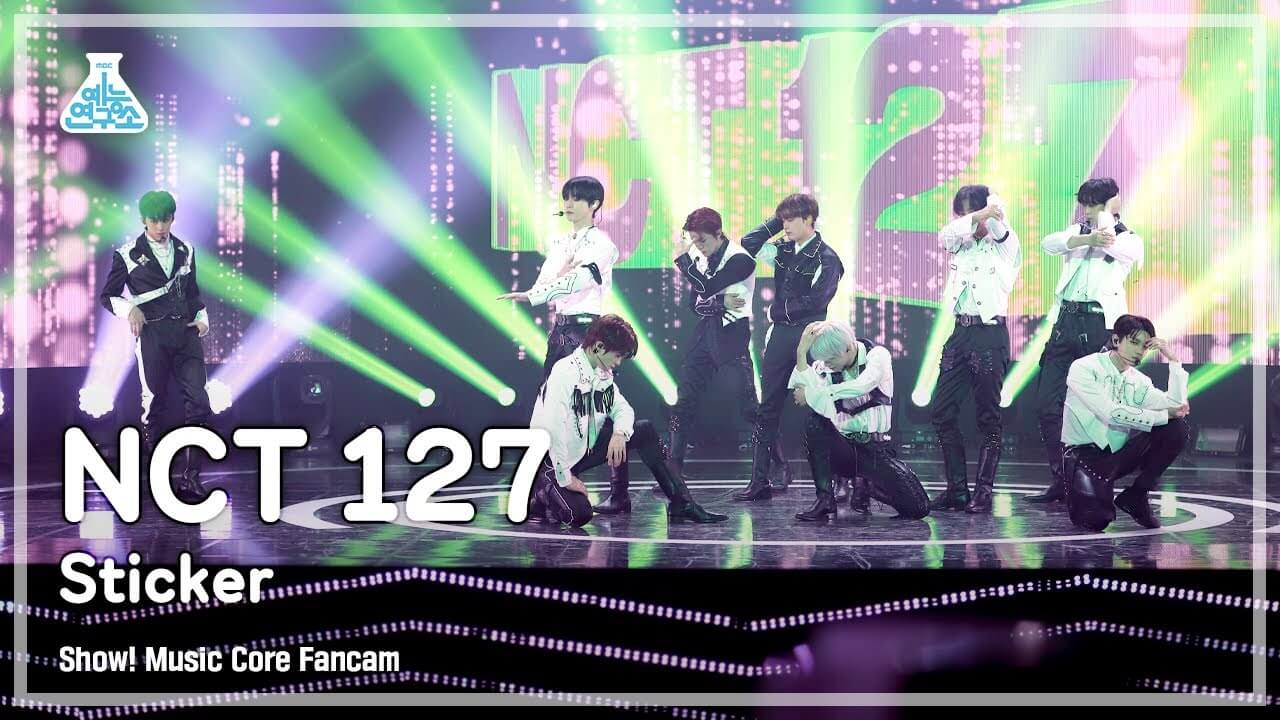 [예능연구소 4K] 엔시티 127 직캠 'Sticker' (NCT 127 FanCam) @Show!MusicCore 211002