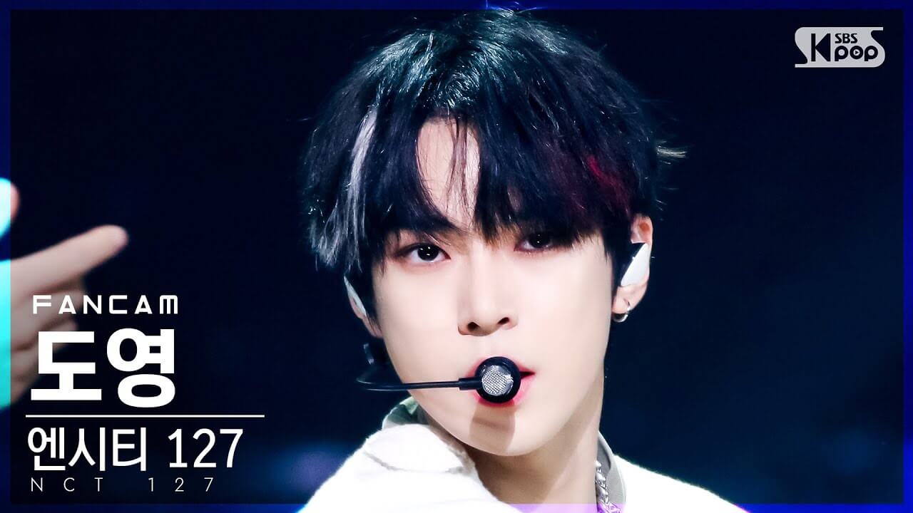 [안방1열 직캠4K] 엔시티 127 도영 'Lemonade' (NCT 127 DOYOUNG FanCam)│@SBS Inkigayo_2021.09.19.