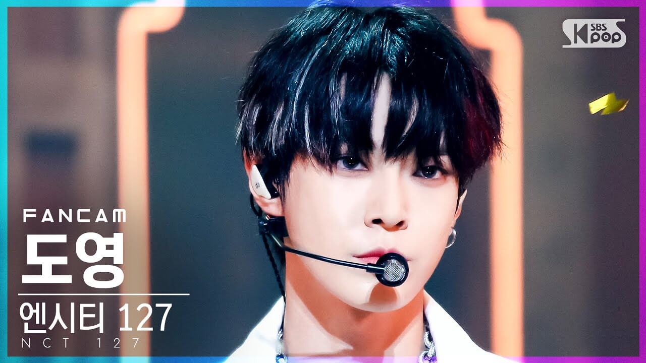 [안방1열 직캠4K] 엔시티 127 도영 'Sticker' (NCT 127 DOYOUNG FanCam)│@SBS Inkigayo_2021.09.19.