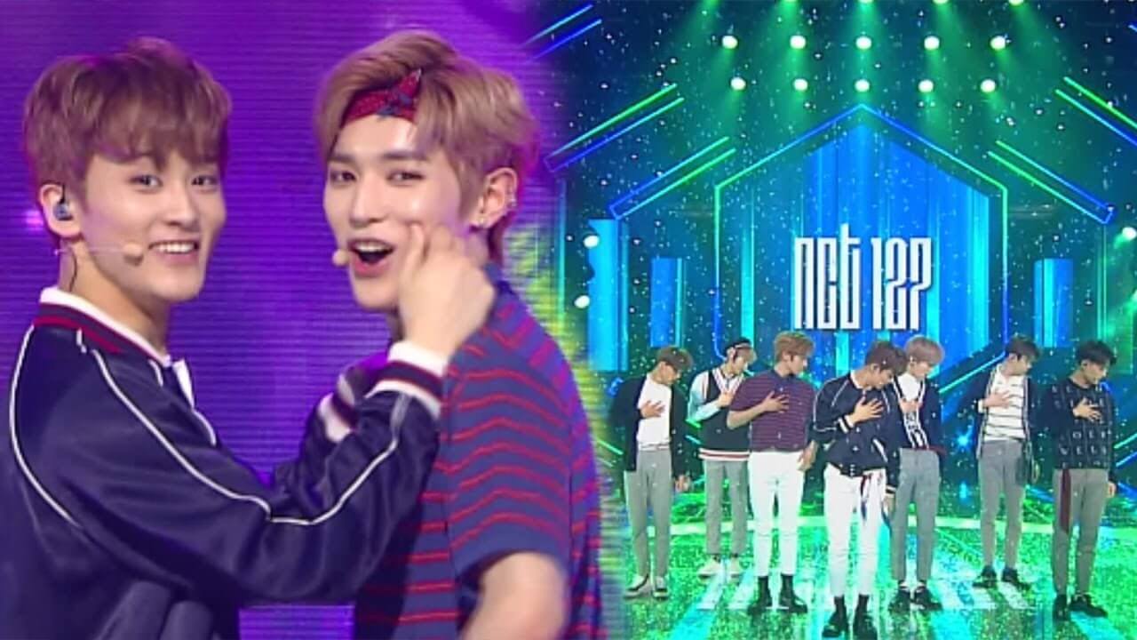 'CUTE' NCT 127 (Neciti 127) - TOUCH (touch) @ Popular song Inkigayo 20180401